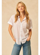 The Shay Shirt- white - Stylish In The Saddle