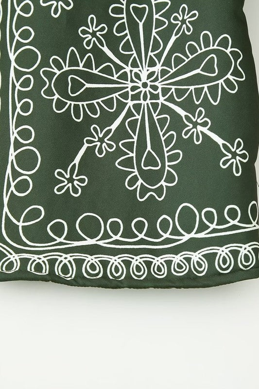 Floral Scroll Hunter Jacket - Stylish In The Saddle