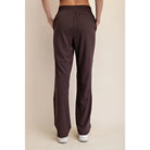 Woven Straight Trouser Athletic Pants - Stylish In The Saddle