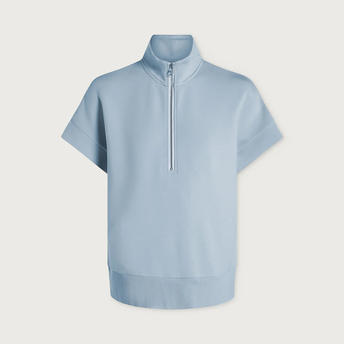 Ritchie Short Sleeve Top Blue - Stylish In The Saddle