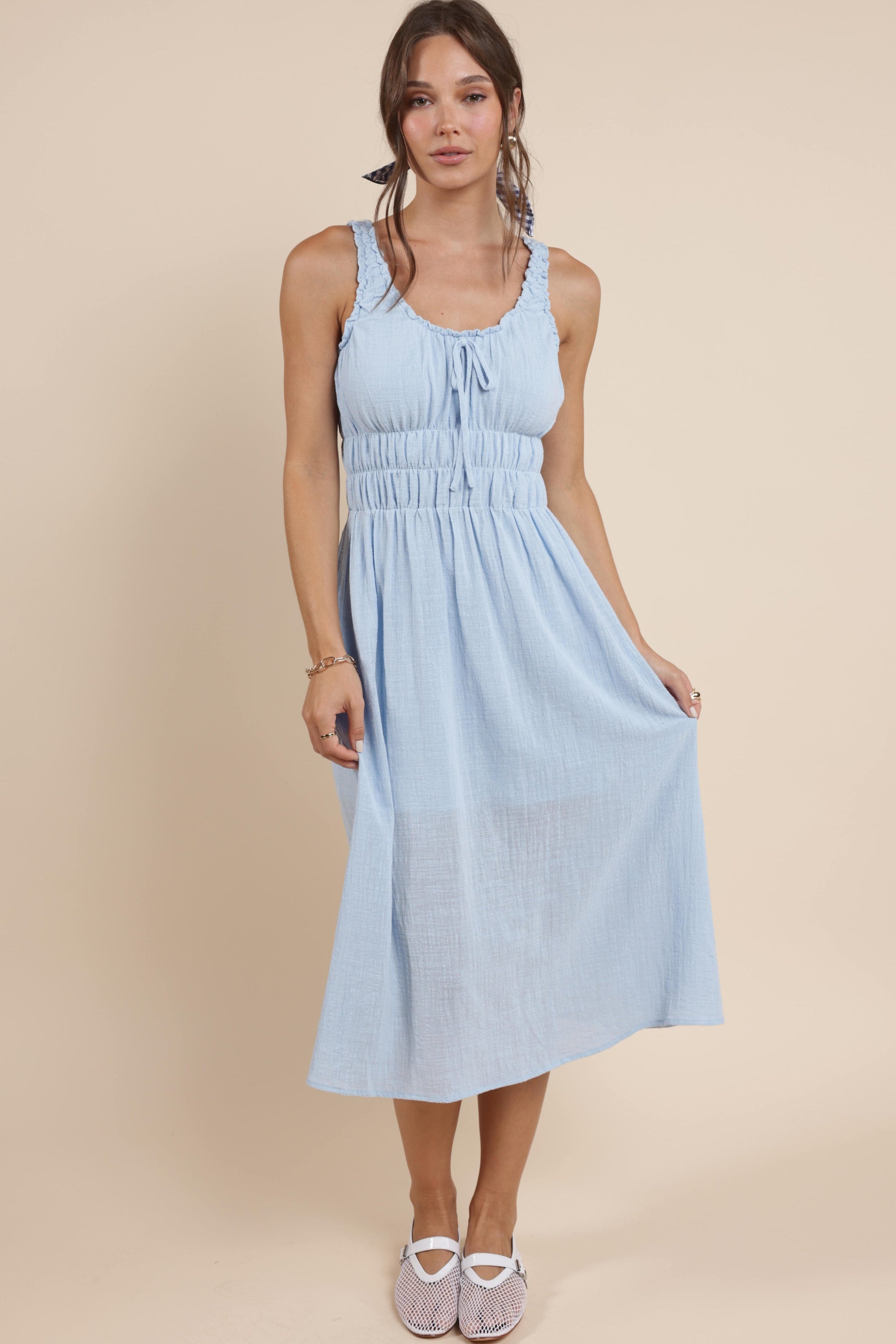 So Cal Midi Dress - Stylish In The Saddle