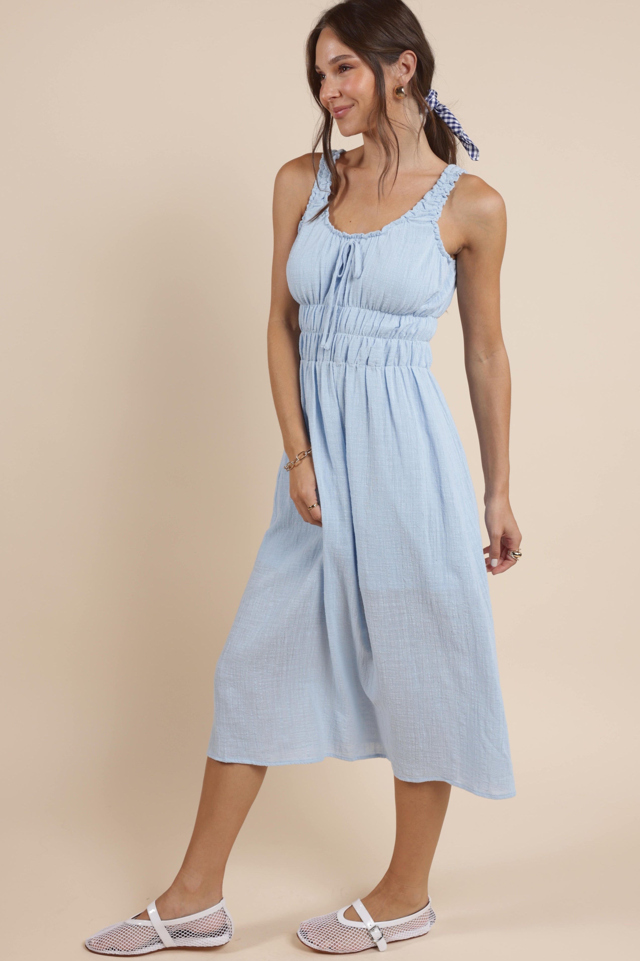 So Cal Midi Dress - Stylish In The Saddle