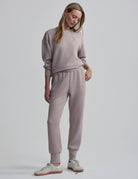 Varley Slim Cuff Pant Taupe Marl 27.5” - Stylish In The Saddle