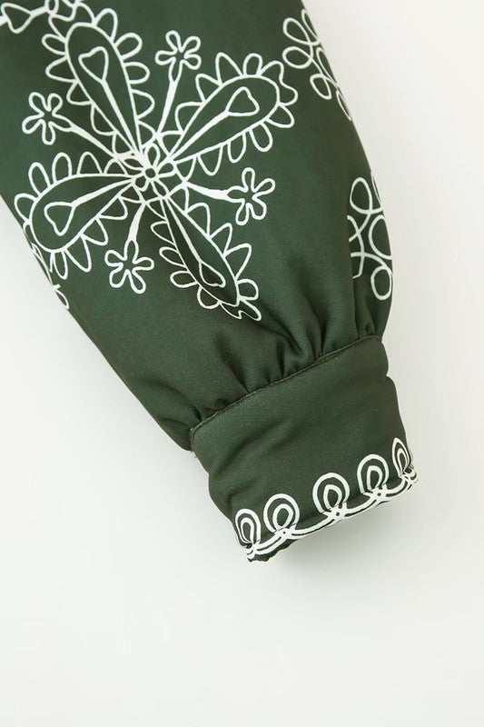 Floral Scroll Hunter Jacket - Stylish In The Saddle