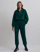 Varley Slim Cuff Pant Forest 27.5” - Stylish In The Saddle