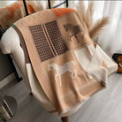 Caramel Classic Equestrian Scarf/Shawl - Stylish In The Saddle