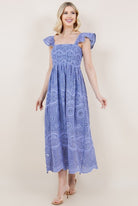 Floral Embroidered Dress - Stylish In The Saddle
