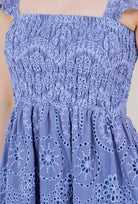 Floral Embroidered Dress - Stylish In The Saddle