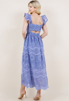 Floral Embroidered Dress - Stylish In The Saddle
