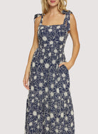 Bloom Embroidered Dress - Stylish In The Saddle