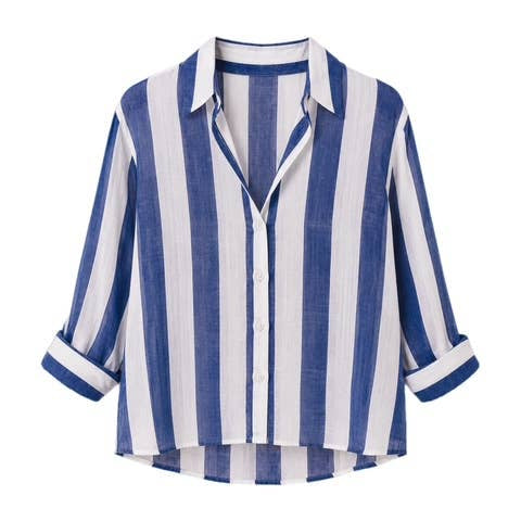 Surf Stripe Button Down Shirt