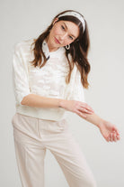 Crescent Open Knitting Sweater Top - Stylish In The Saddle
