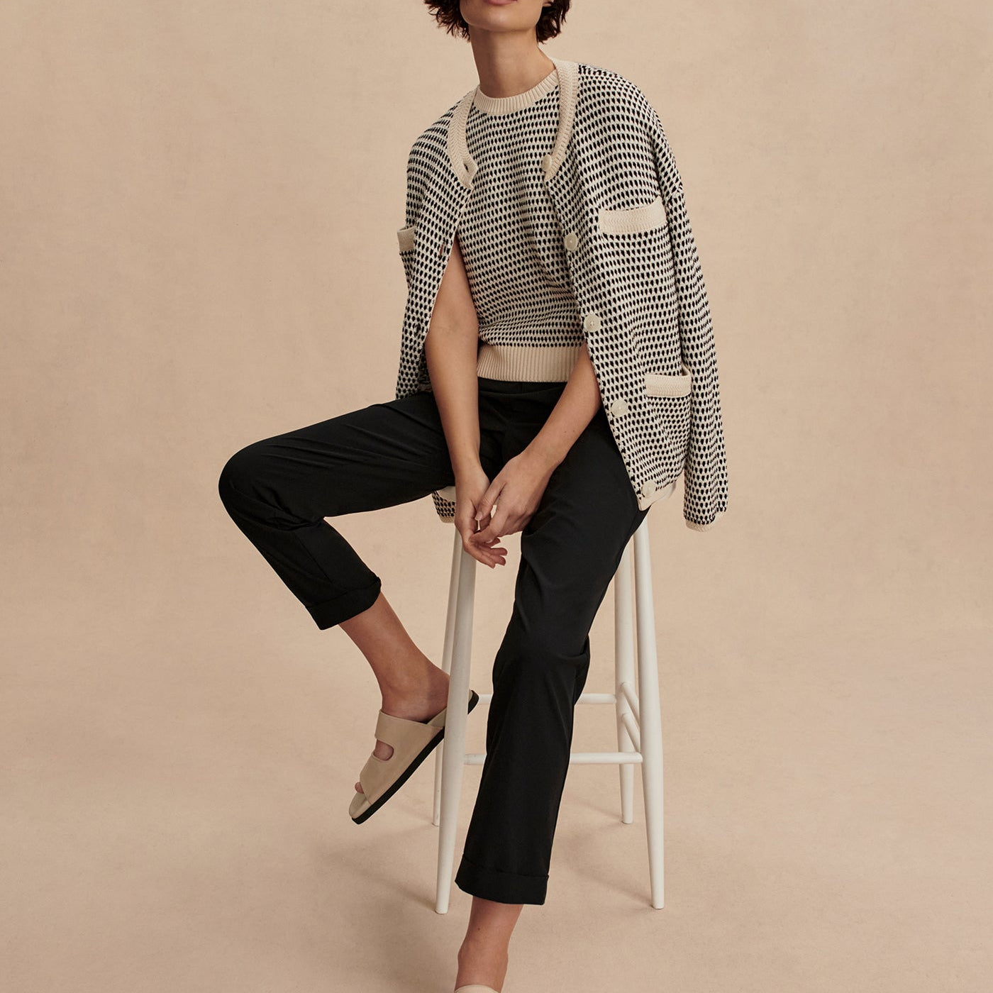 Alana Slim Tapered Cuff Pant 27 - Stylish In The Saddle