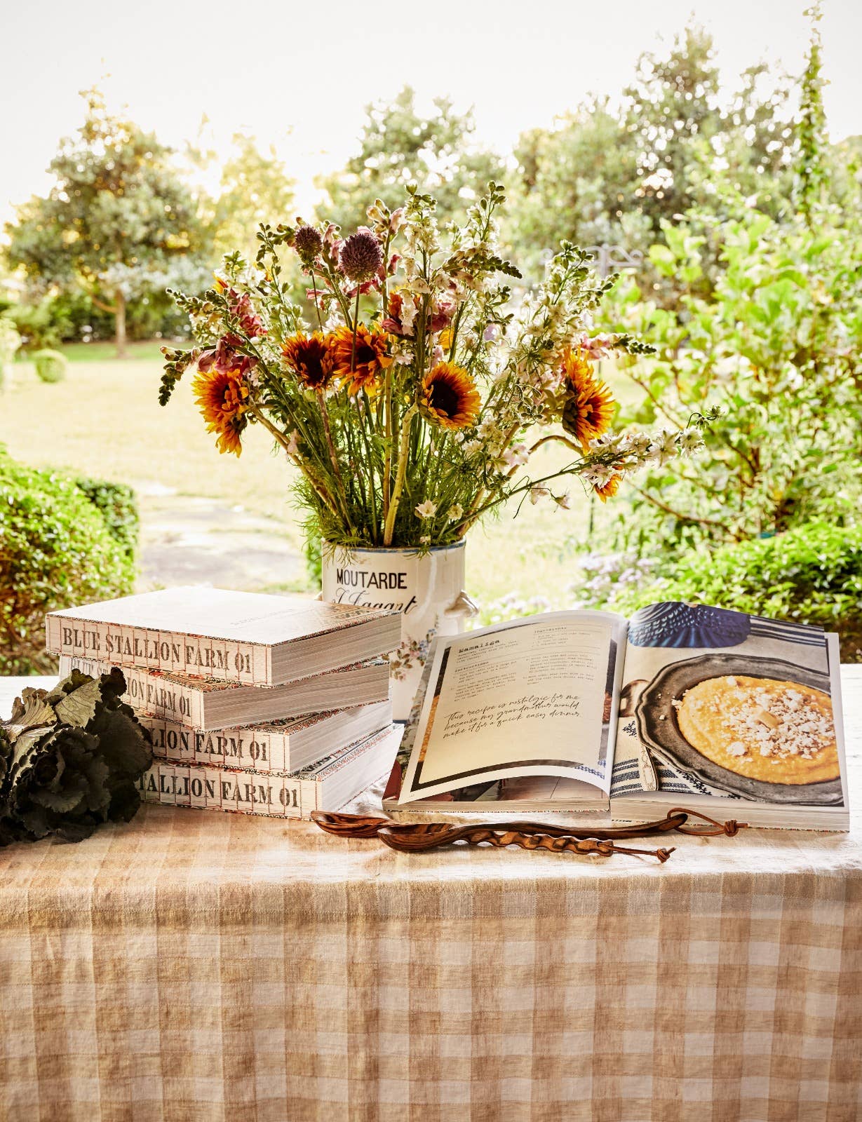 Blue Stallion Farm Lifestyle & Cook Book- Large Coffee Table Size - Stylish In The Saddle