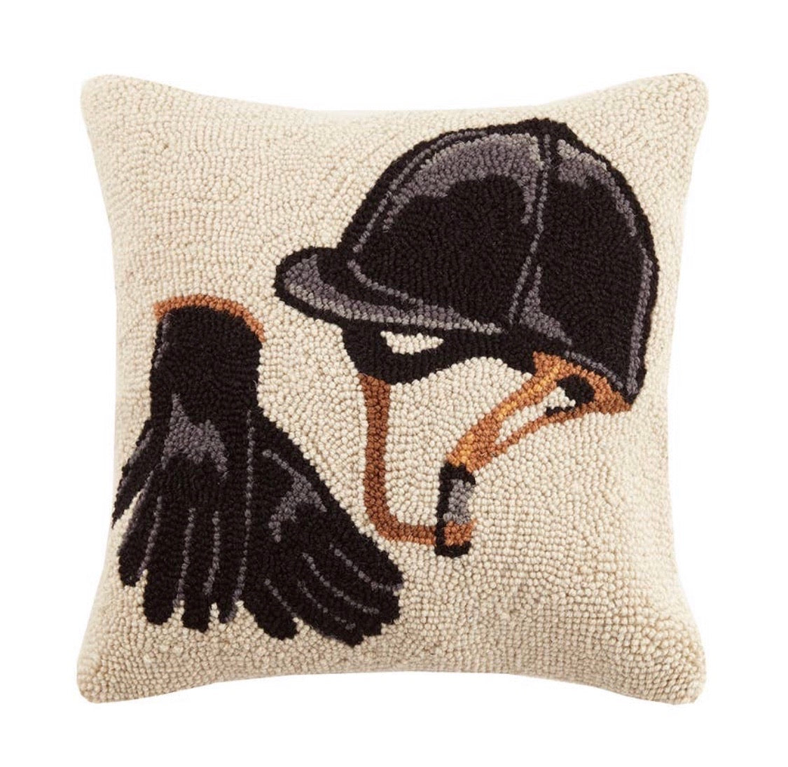 Racing Horse Hook Pillow