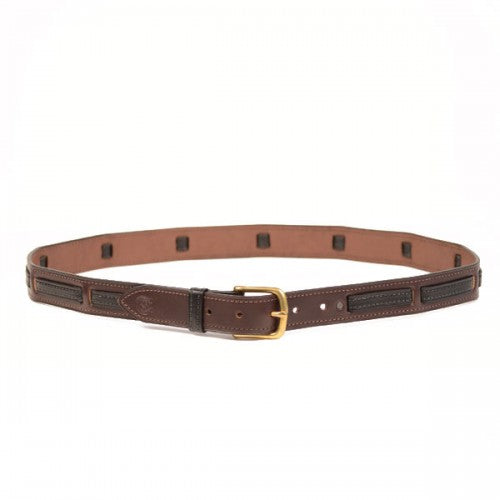 London Brown Leather Belt