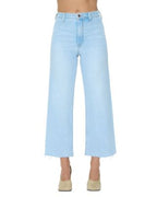 Penny High Rise Wide Leg Crop Jeans
