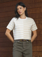 Striped Mina Tee - Stylish In The Saddle
