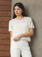 Palmer Striped T-Shirt - Stylish In The Saddle