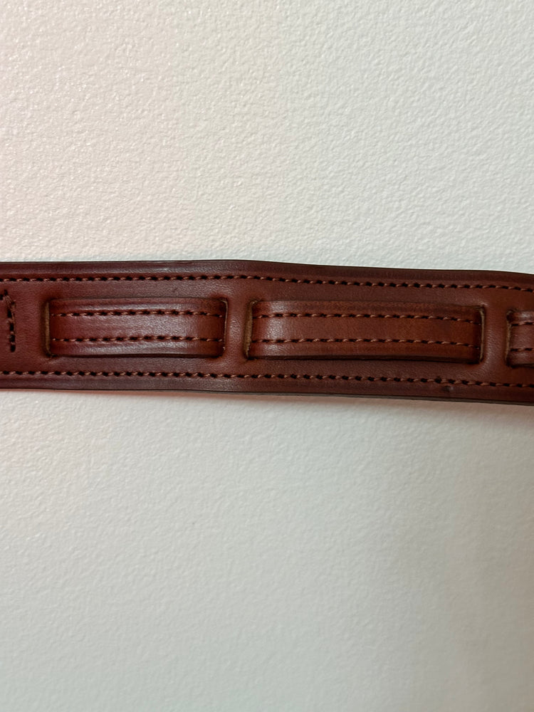 London Brown Leather Belt