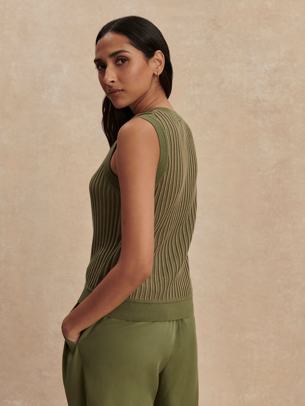 Aldcroft Stitch Knit Tank