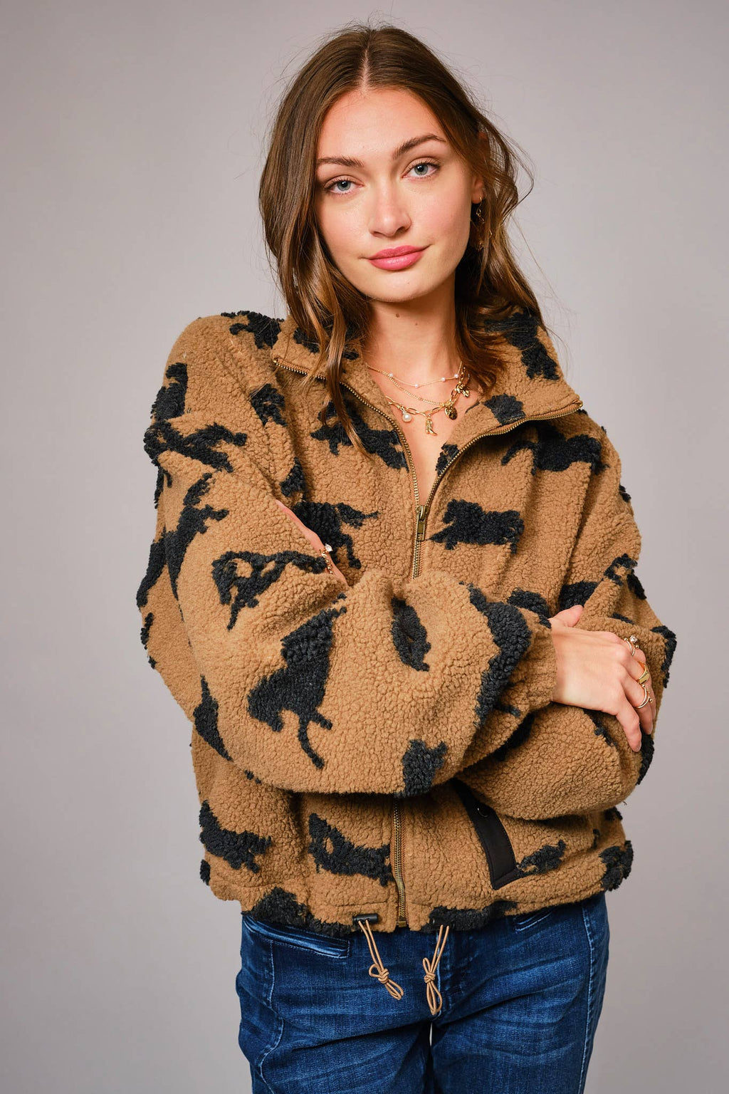 The Pasture Sherpa Zip-Up Jacket
