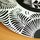 Maite Hand Painted Western Hat - Black and White - Stylish In The Saddle