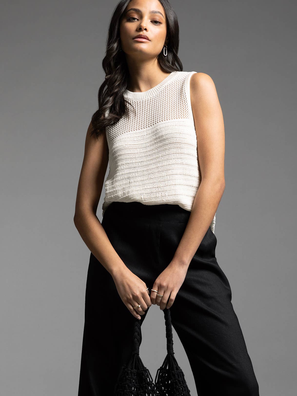 Sayra Knit Tank - Stylish In The Saddle