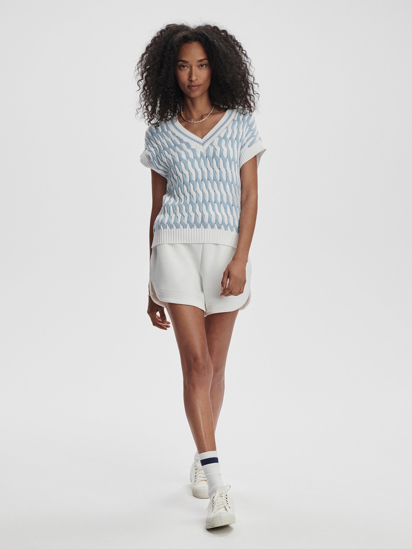 Alfie Cable Knit Vest - Stylish In The Saddle