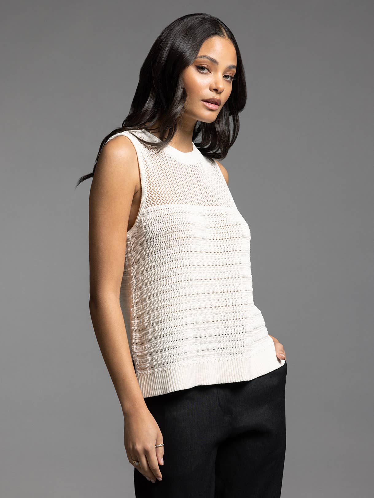 Sayra Knit Tank - Stylish In The Saddle