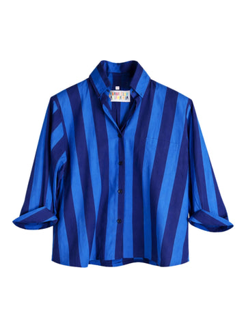 Blue Light Blue Stripe