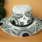 Maite Hand Painted Western Hat - Black and White - Stylish In The Saddle