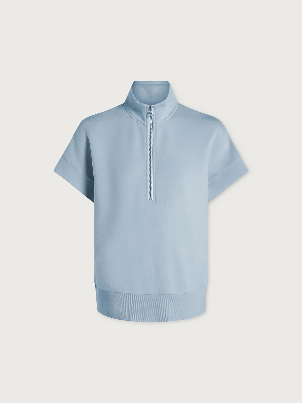 Ritchie Short Sleeve Top Blue - Stylish In The Saddle