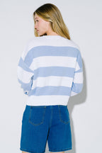 SailBoat Striped Sweater