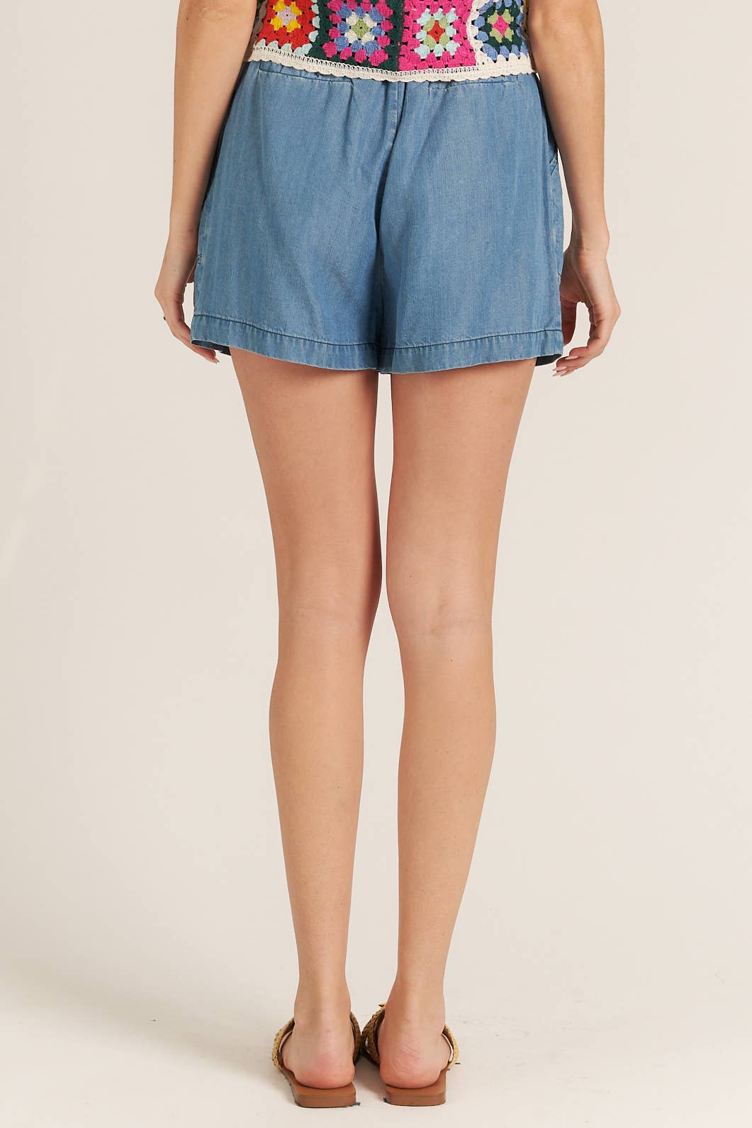 Tencel Denim Shorts - Stylish In The Saddle