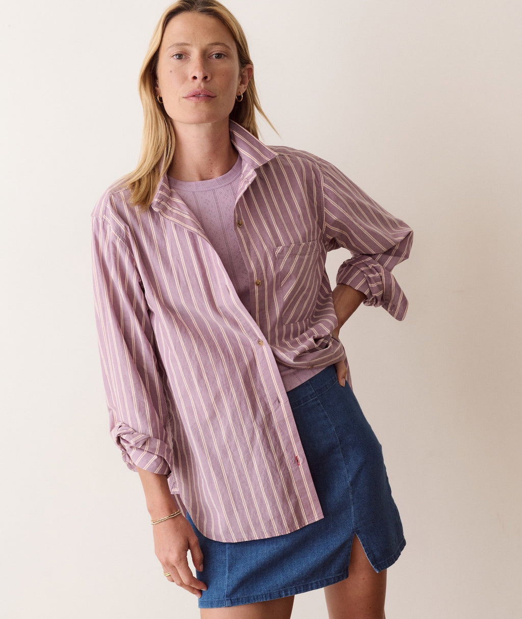 Jane Relaxed Cali Poplin Shirt