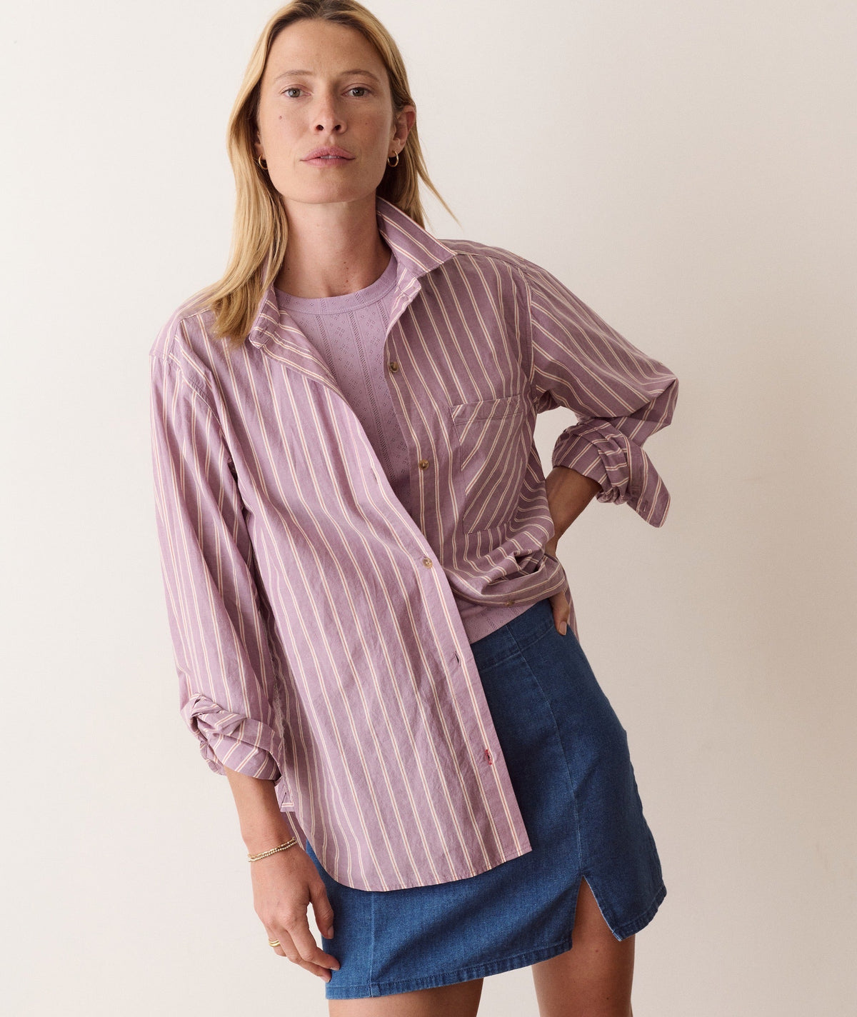 Jane Relaxed Cali Poplin Shirt