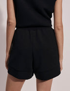 Black Atrium High Rise Short 4.5