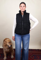 Alba Cable Reversible Puffer Vest