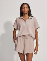 Ritchie Short Sleeve Top Taupe