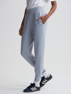 Varley Slim Cuff Pant Blue Marl 27.5” - Stylish In The Saddle