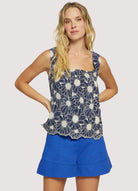 Bloom Embroidered Top - Stylish In The Saddle