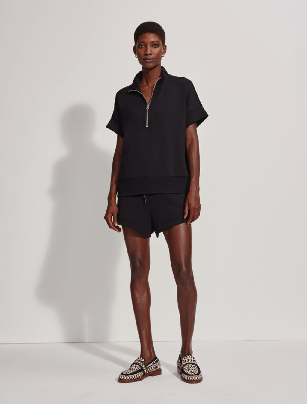 Ritchie Short Sleeve Top Black