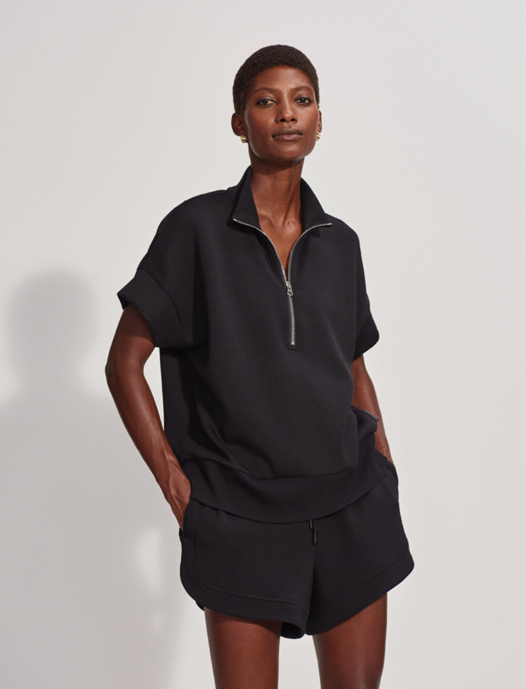 Ritchie Short Sleeve Top Black