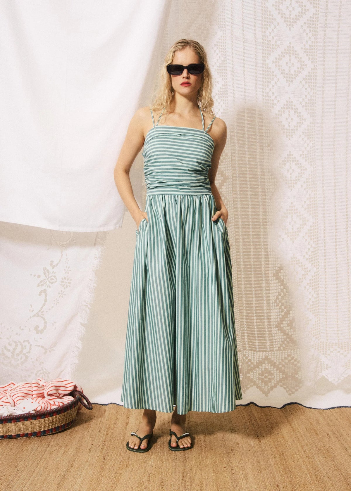 Felice Shore Green Dress