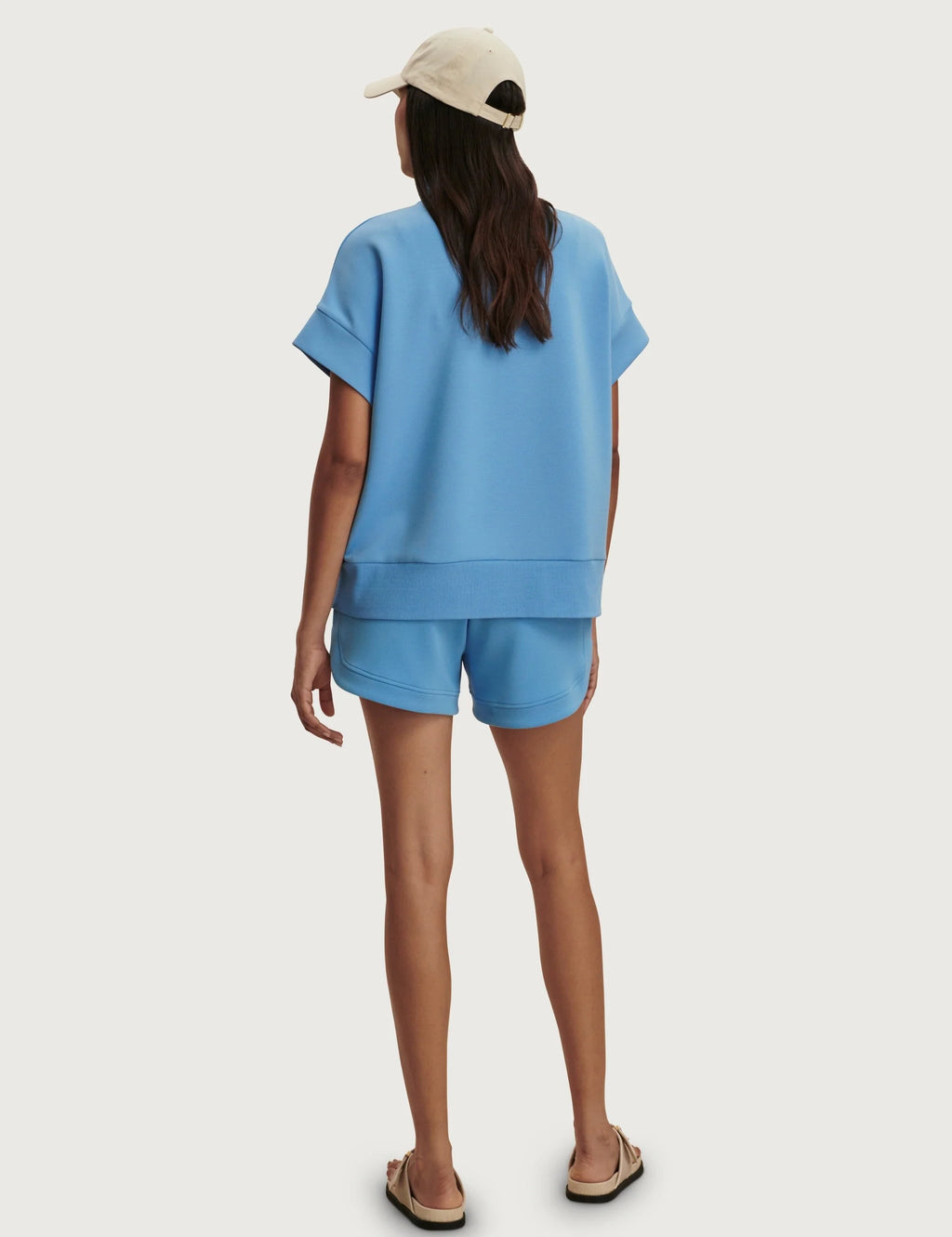Azure Ritchie Short Sleeve Top