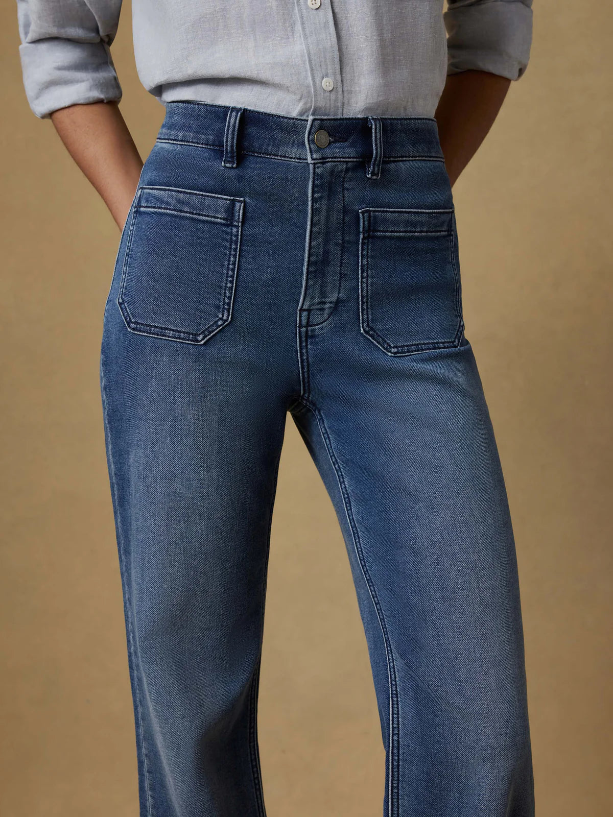 Stretch Terry Pocket Pant Jeans