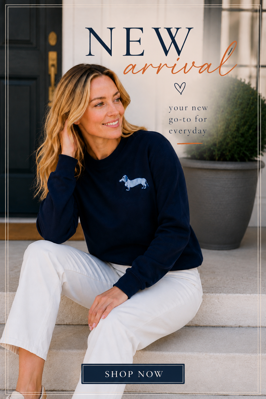 Dachshund Crew Sweater