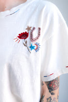 Rodeo Queen Embroidered T Shirt - Stylish In The Saddle