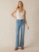 Stretch Terry Pocket Jeans - Stylish In The Saddle